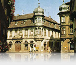 Gebäude 'Zur Groe' in dem der Vater von Alois Alzheimer eine Alwaltskanzlei betrieb.